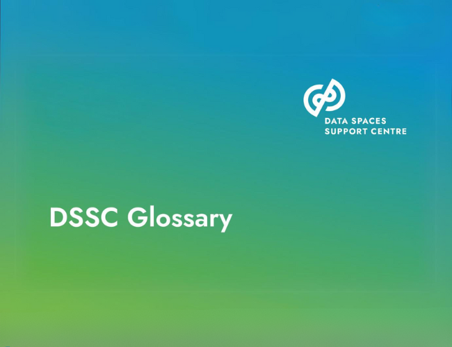 DSSC Glossary v2.0