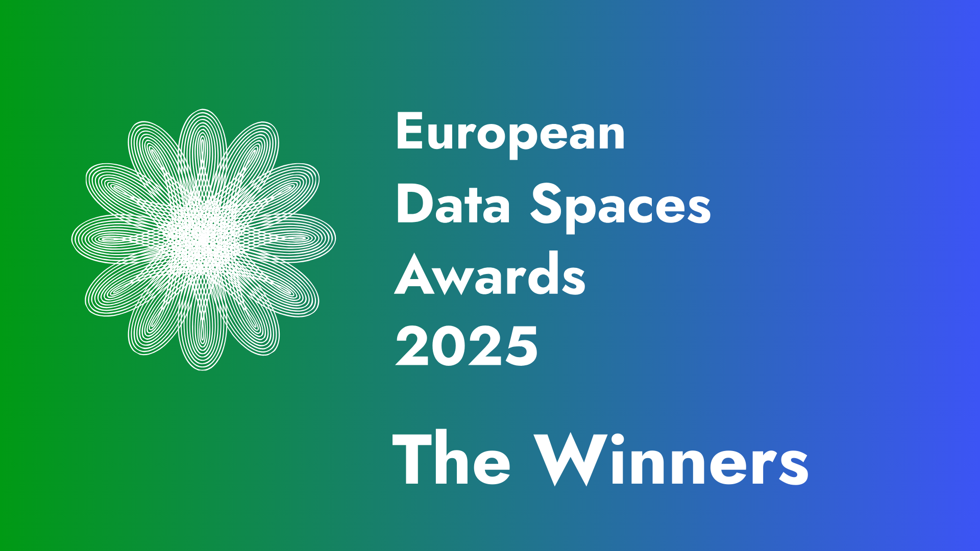 Ganadores de los primeros European Data Spaces Awards