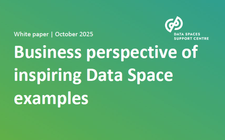 White Paper: Business perspective of inspriring data space examples