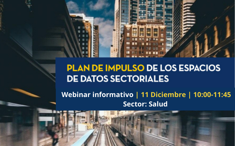 Webinar informativo ayudas Espacios de Datos | Sector: Salud